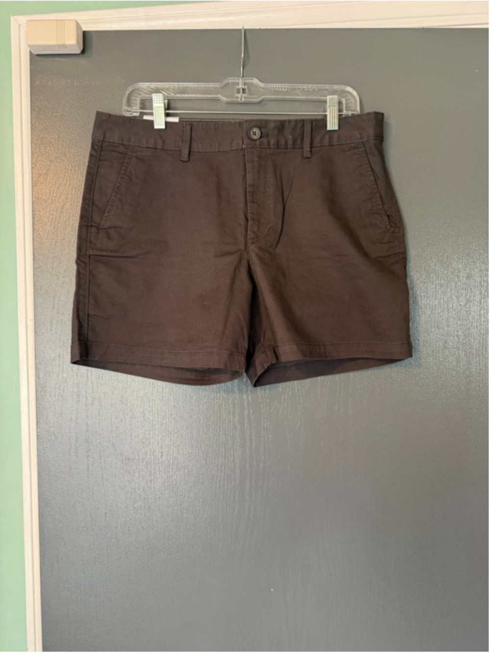 Women's Eddie Bauer Brown Legend Wash Stretch Shorts Size 10